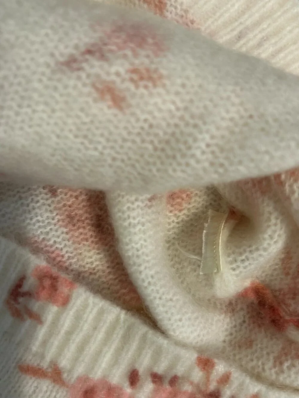 Sezane Eloisa Jumper - Small Pink Flowers - XXS - Picture 10 of 11